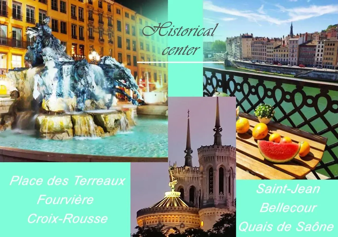 Appartement Haussmannien D'Artiste, Exception, Quai De Saone Balcon+Parking Lyon Apartman