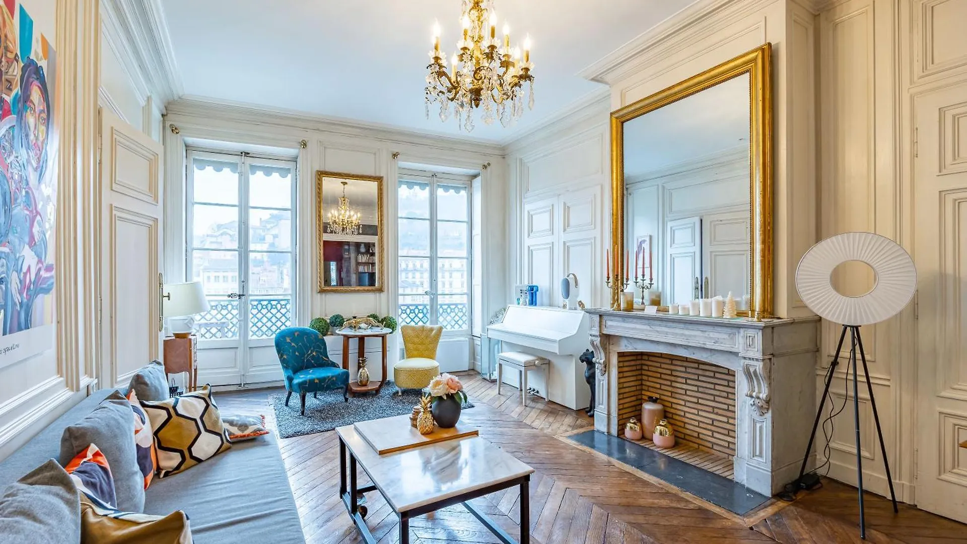 Appartement Haussmannien D'Artiste, Exception, Quai De Saone Balcon+Parking Lyon