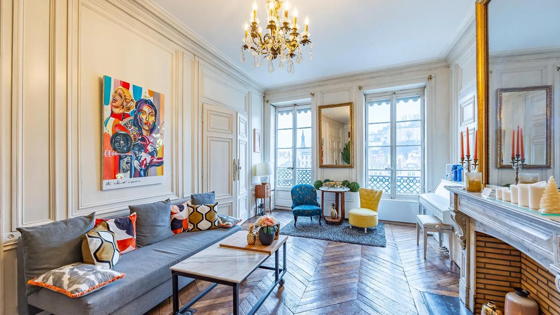 Apartment Appartement Haussmannien D'Artiste, Exception, Quai De Saone Balcon+Parking Lyon